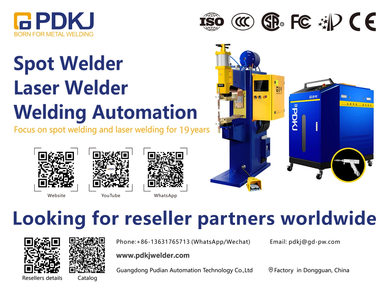 PDKJ Kaynak Ekipmanları Global Distribütör ve Temsilci İşe Alım Duyurusu