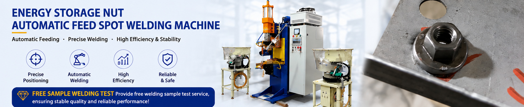 Somun Projeksiyon Kaynak Makinesi